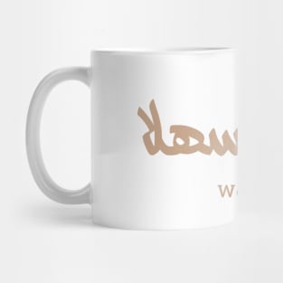 Welcome in arabic calligraphy أهلا و سهلا, Ahlan wa sahlan Mug